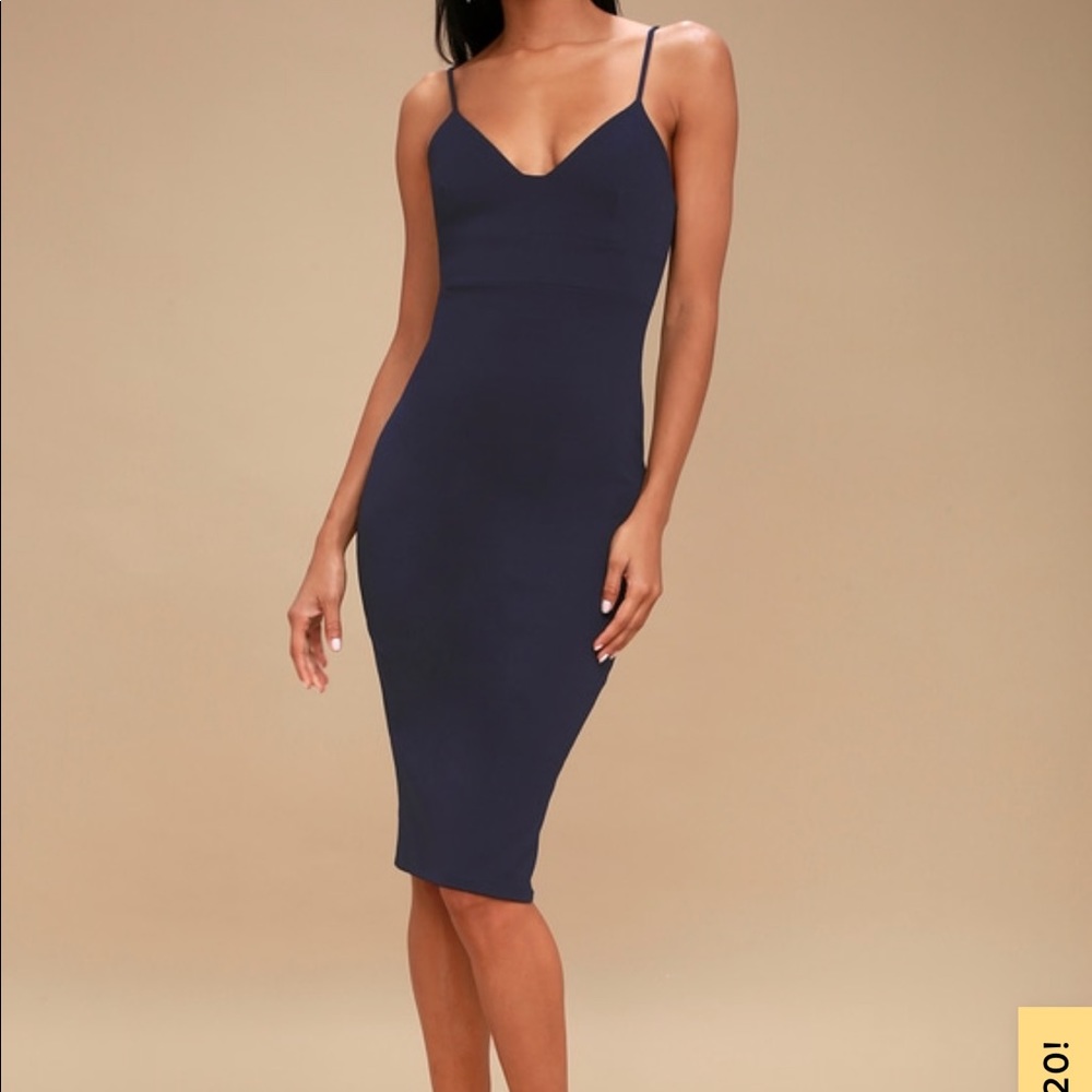 NWT Lulus Mid-Length Cocktail Dress